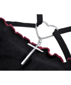 New Arrivals Dark In Love Tilda Winged Top