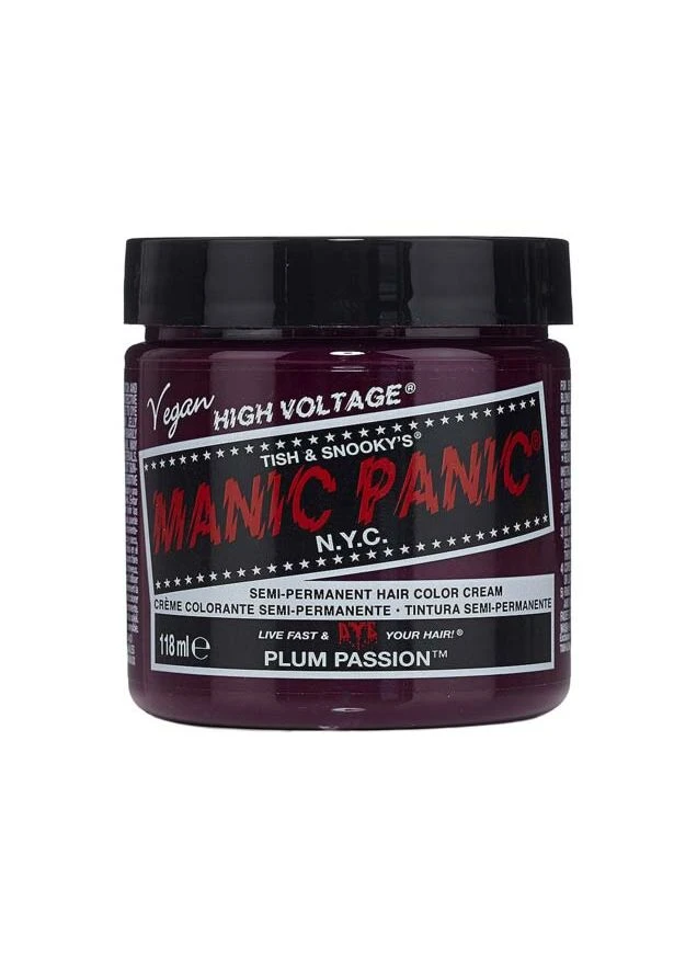 Manic Panic Classic Cream Hair Colour - Plum Passion 5 Manic Panic Classic Cream Hair Colour - Plum Passion