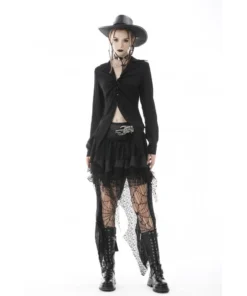 Ladies Dark In Love Esme Lace Skirt