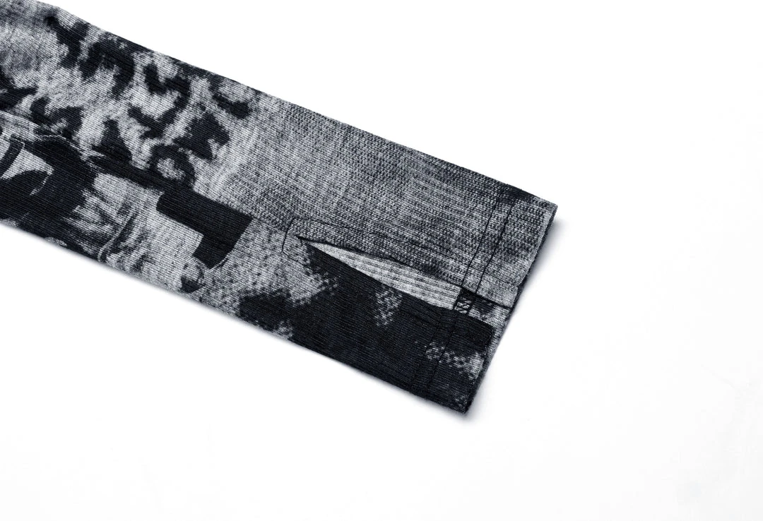 Punk Rave Sorcha Long Sleeve Top Grey 7 Punk Rave Sorcha Long Sleeve Top Grey