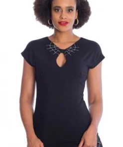 Banned Apparel Banned Release The Spiders Top Ladies