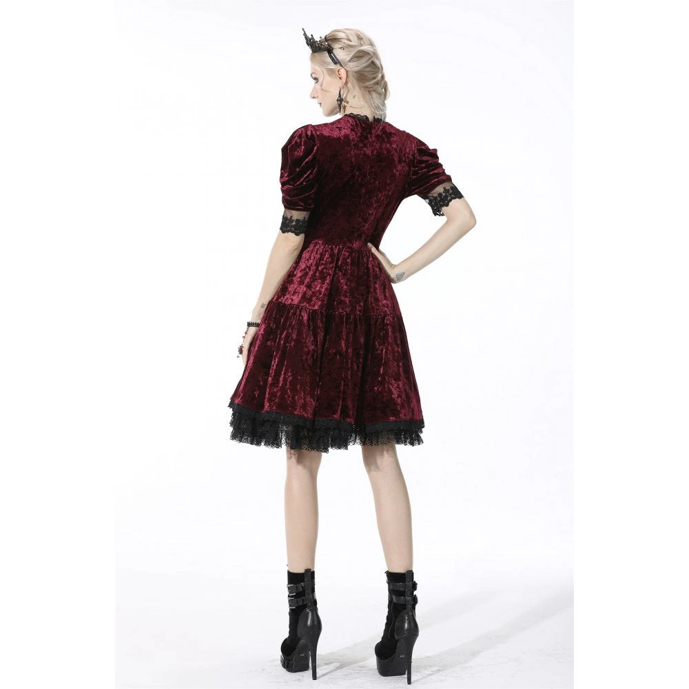 Dark In Love Crimsonia Dress Ladies 13 Dark In Love Crimsonia Dress Ladies
