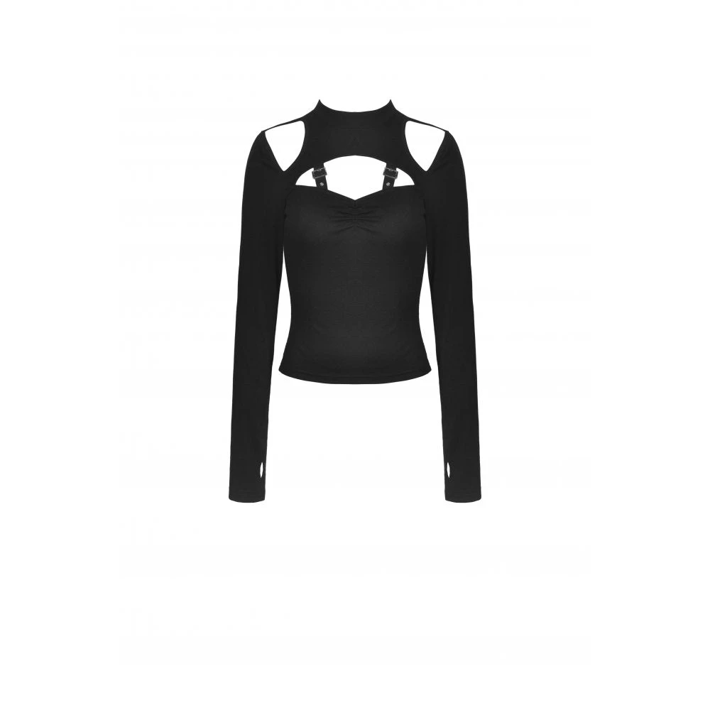 Dark In Love Alice Cold Shoulder Top Ladies 4 Dark In Love Alice Cold Shoulder Top Ladies