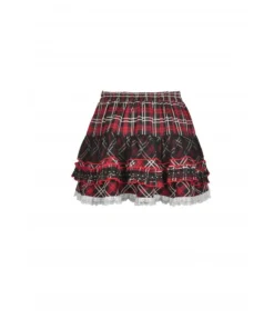 Ladies Dark In Love Exigis Tartan Skirt 18 Ladies Dark In Love Exigis Tartan Skirt