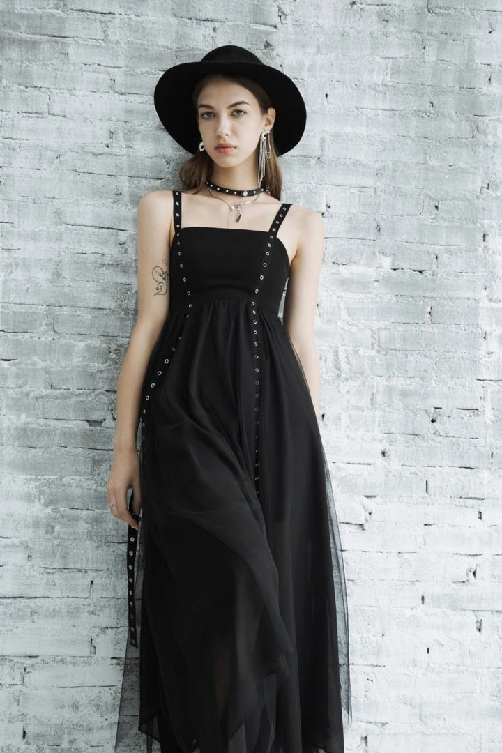 Punk Rave Delta Dress - Black 3 Punk Rave Delta Dress - Black