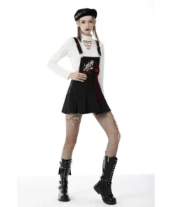 Dark In Love Tana Pinafore Dress New Arrivals