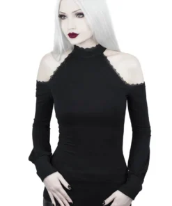 Killstar Kassandra Cold Shoulder Top