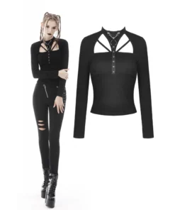 Dark In Love Arcturus Long Sleeve Top Ladies