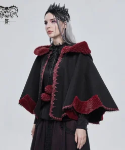 Devil Fashion Katinka Hooded Cape Ladies