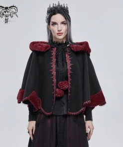 Devil Fashion Katinka Hooded Cape Ladies