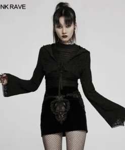 Punk Rave Willow Hooded Bolero 17 Punk Rave Willow Hooded Bolero