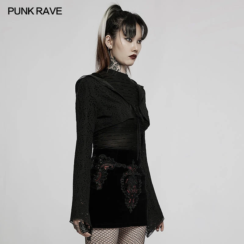 Punk Rave Willow Hooded Bolero 6 Punk Rave Willow Hooded Bolero