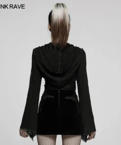 Punk Rave Willow Hooded Bolero 20 Punk Rave Willow Hooded Bolero