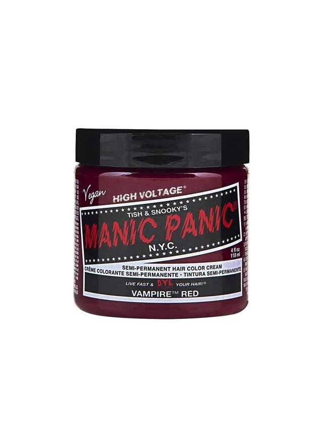 Manic Panic Classic Cream Hair Colour - Vampire Red 7 Manic Panic Classic Cream Hair Colour - Vampire Red