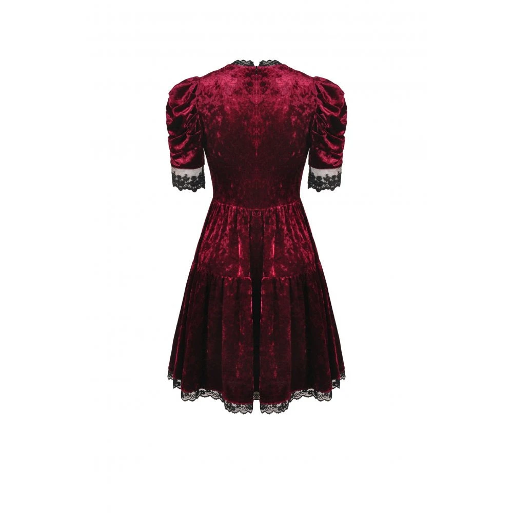 Dark In Love Crimsonia Dress Ladies 6 Dark In Love Crimsonia Dress Ladies