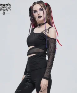 Ladies Devil Fashion Catalina Asymmetric Top