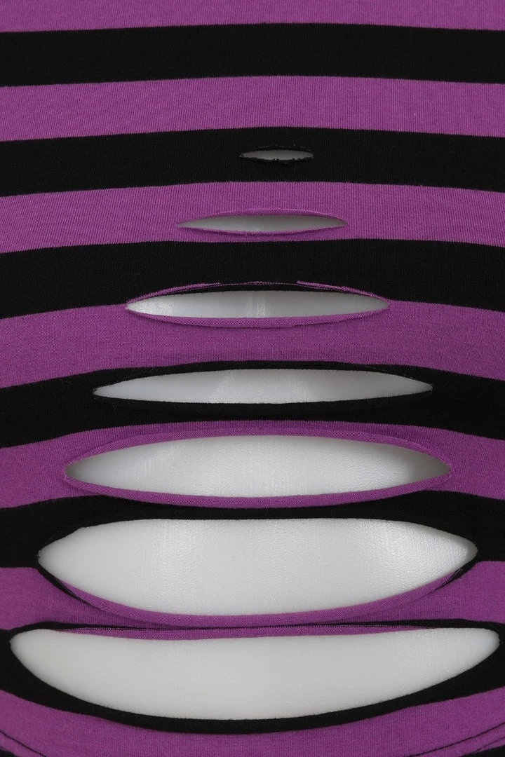 Banned Apparel Banned Chantrea Top - Black & Purple 9 Banned Apparel Banned Chantrea Top - Black & Purple