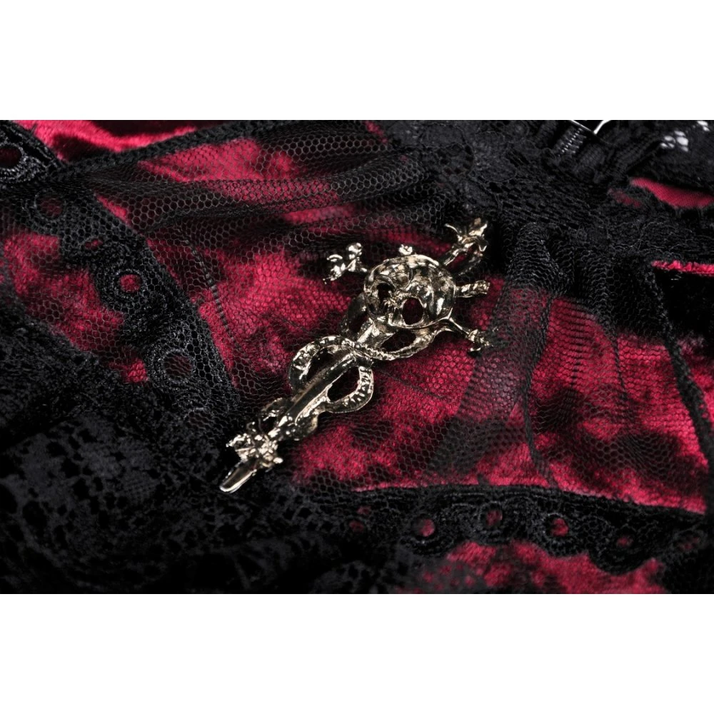 Dark In Love Crimsonia Dress Ladies 14 Dark In Love Crimsonia Dress Ladies