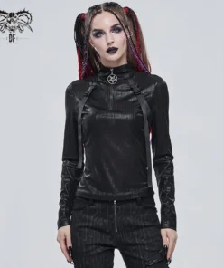 Devil Fashion Beatrix Long Sleeve Top Ladies