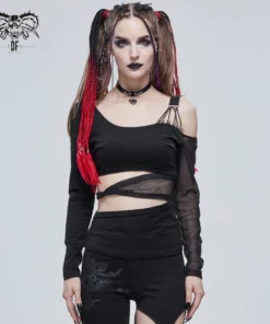 Ladies Devil Fashion Catalina Asymmetric Top