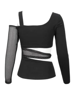 Ladies Devil Fashion Catalina Asymmetric Top