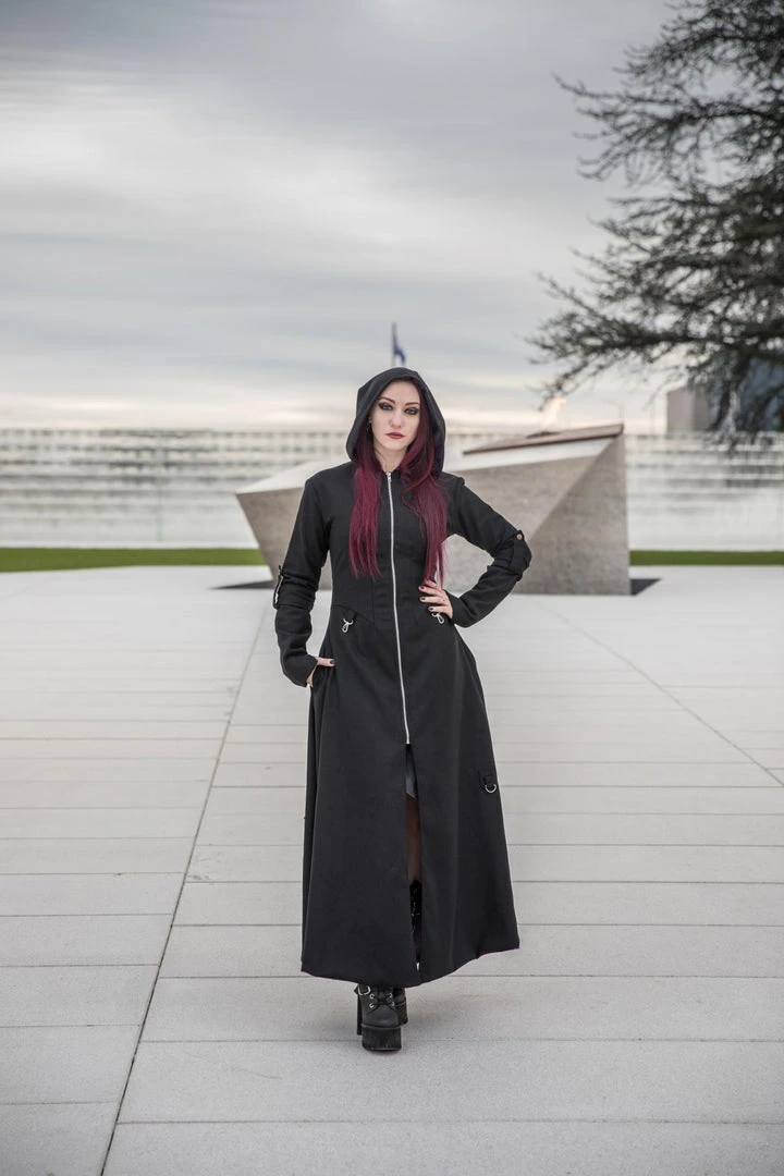 Necessary Evil Purple Lined Selene Coat 24 Necessary Evil Purple Lined Selene Coat