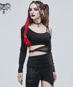 Ladies Devil Fashion Catalina Asymmetric Top