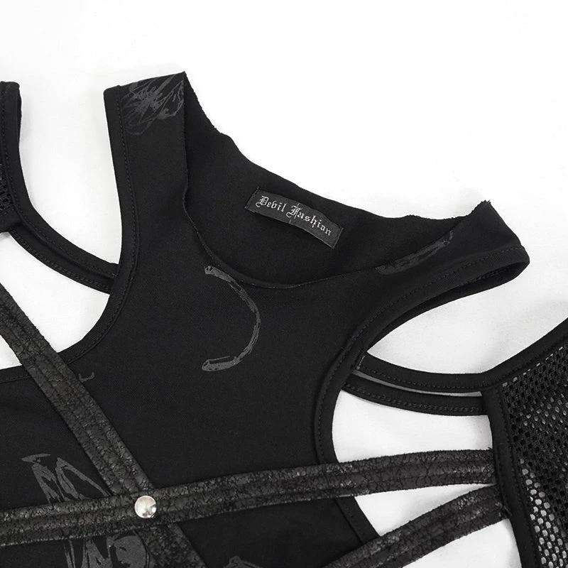 Devil Fashion Zenia Mesh Long Sleeve Top 14 Devil Fashion Zenia Mesh Long Sleeve Top