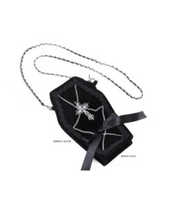 New Arrivals Dark In Love Izara Coffin Bag
