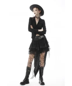 Ladies Dark In Love Esme Lace Skirt