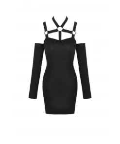 Ladies Dark In Love Mattie Bodycon Mini Dress