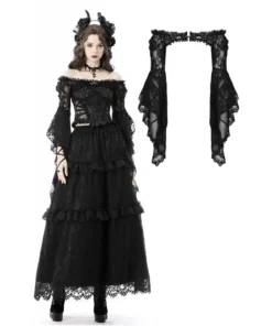New Arrivals Dark In Love Marcella Floral Lace Bolero
