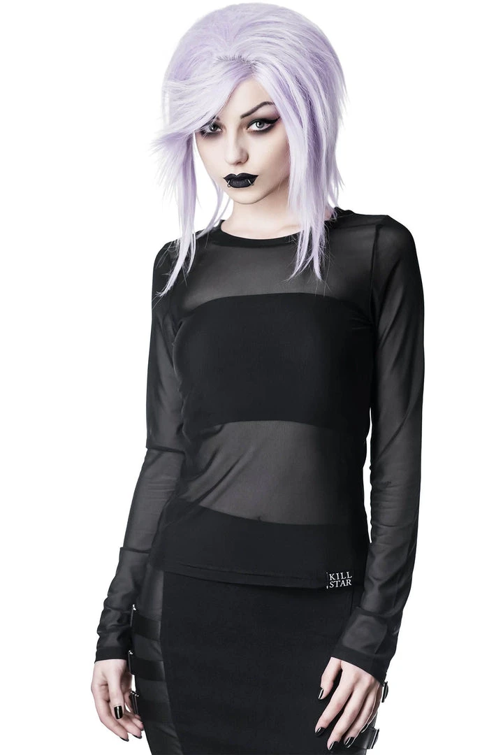 Killstar Bytes Mesh Top Ladies 3 Killstar Bytes Mesh Top Ladies