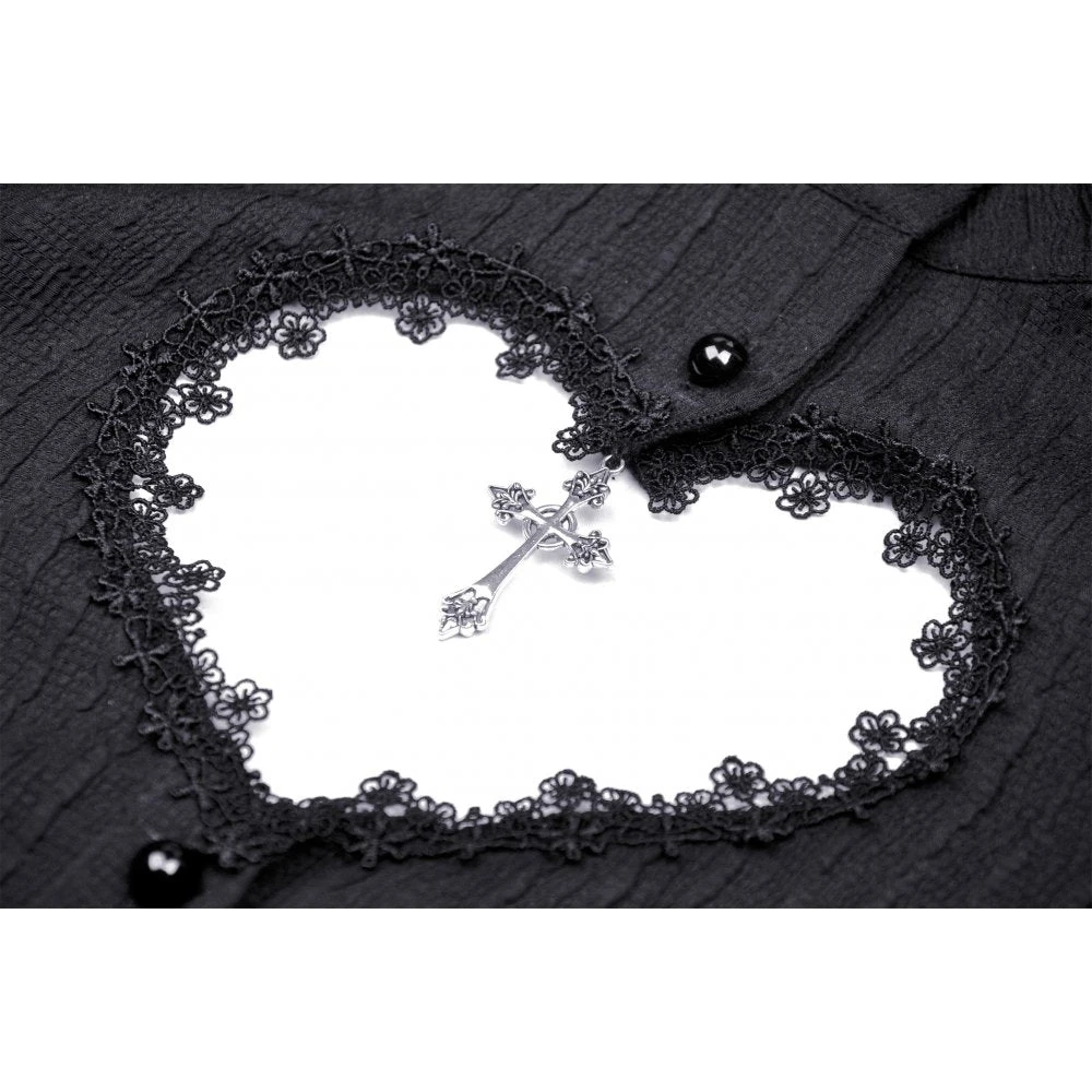 Dark In Love Lovers Heart Blouse 11 Dark In Love Lovers Heart Blouse