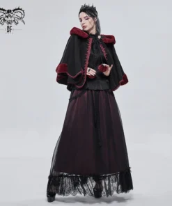 Devil Fashion Katinka Hooded Cape Ladies