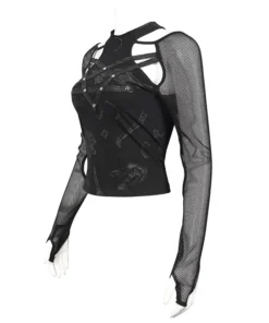 Devil Fashion Zenia Mesh Long Sleeve Top 19 Devil Fashion Zenia Mesh Long Sleeve Top