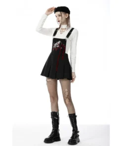 Dark In Love Tana Pinafore Dress New Arrivals
