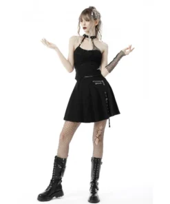 New Arrivals Dark In Love Anthea Halter Top