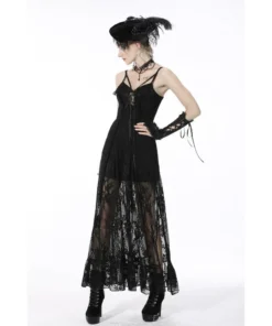 Ladies Dark In Love Drusilla Maxi Dress