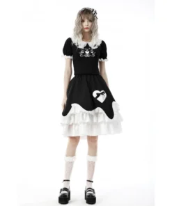 Dark In Love Prairie Frill Skirt 26 Dark In Love Prairie Frill Skirt