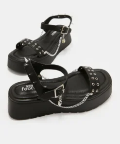 Koi Footwear Koi Alchemy Potion Grunge Flatform Sandals
