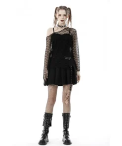 New Arrivals Dark In Love Amabella Net Top