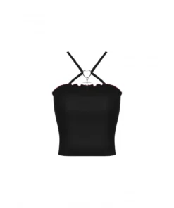 New Arrivals Dark In Love Tilda Winged Top