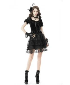 Dark In Love Kalia Velvet Top