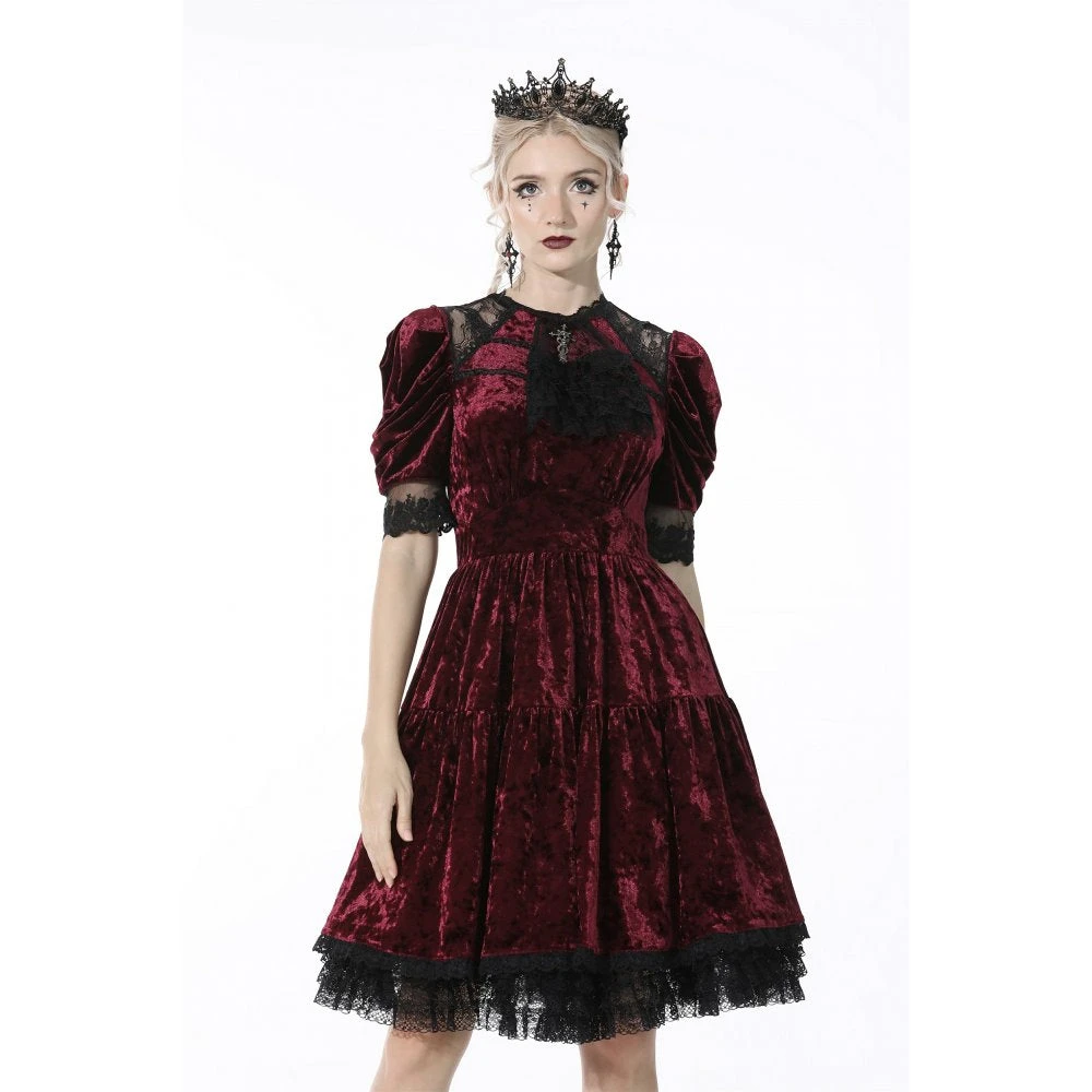 Dark In Love Crimsonia Dress Ladies 9 Dark In Love Crimsonia Dress Ladies