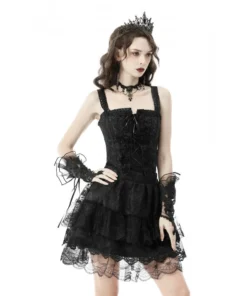 Dark In Love Esmeralda Gloves Accessories