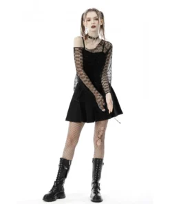 New Arrivals Dark In Love Amabella Net Top