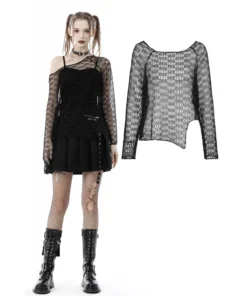 New Arrivals Dark In Love Amabella Net Top