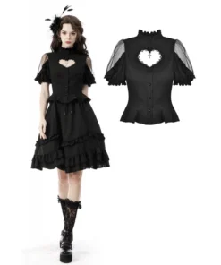 Dark In Love Lovers Heart Blouse