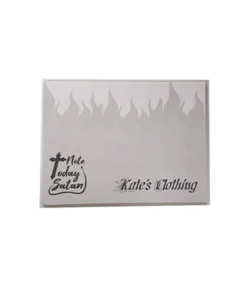 None Homeware Kate's Clothing Note Today Satan Sticky Notes